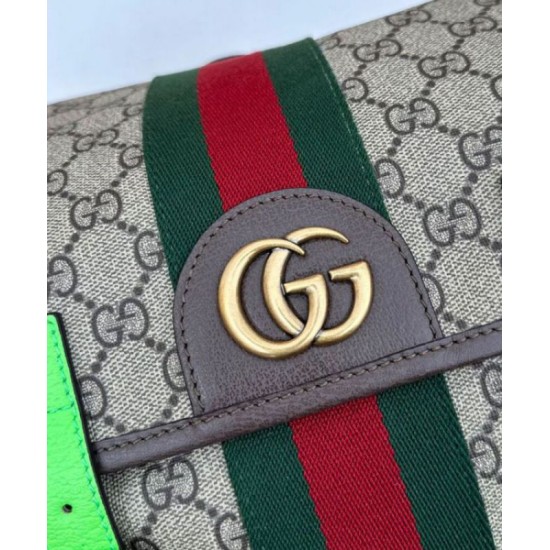 Migliore Repliche Zaino Gucci Ophidia Gg medio 598140 Verde Economiche Outlet Online