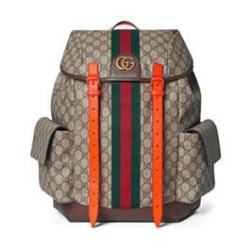 Replica perfetta Zaino Gucci Ophidia Gg medio 598140 Arancione Imitazione Outlet Online