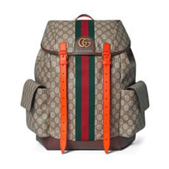 Replica perfetta Zaino Gucci Ophidia Gg medio 598140 Arancione Imitazione Outlet Online