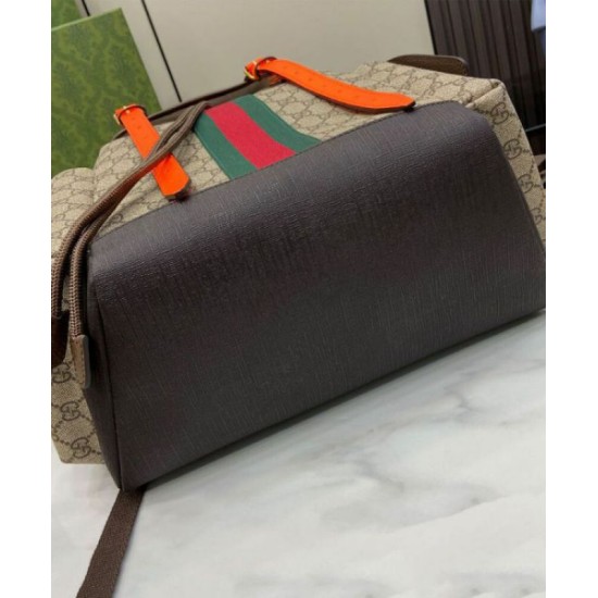 Replica perfetta Zaino Gucci Ophidia Gg medio 598140 Arancione Imitazione Outlet Online