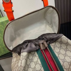 Replica perfetta Zaino Gucci Ophidia Gg medio 598140 Arancione Imitazione Outlet Online