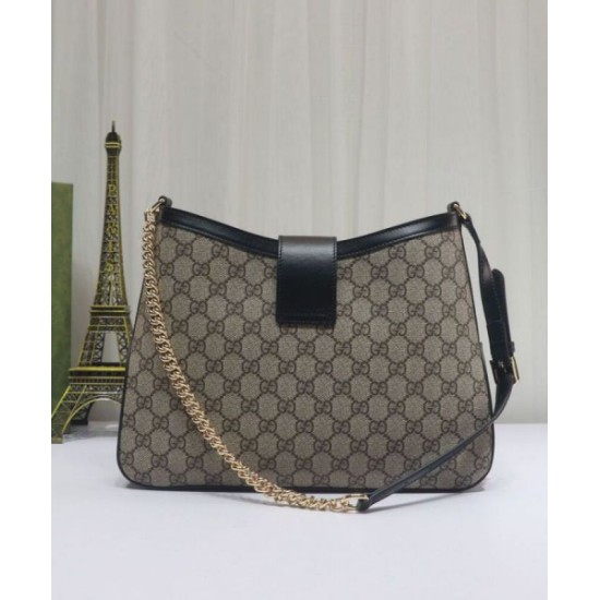 Repliche Borsa a tracolla Gucci Padlock GG media 795113 Nero Imitazioni Premium Replica perfetta Borsa a tracolla Gucci Padlock GG media 795113 Nero Imitazione Outlet Online