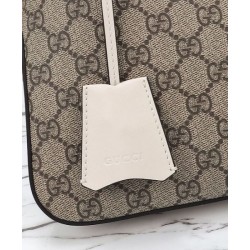 Miglior Falso Borsa a tracolla Gucci Padlock GG media 795113 Crema Economiche Premium