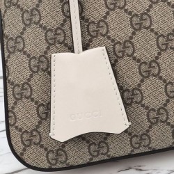 Miglior Falso Borsa a tracolla Gucci Padlock GG media 795113 Crema Economiche Premium