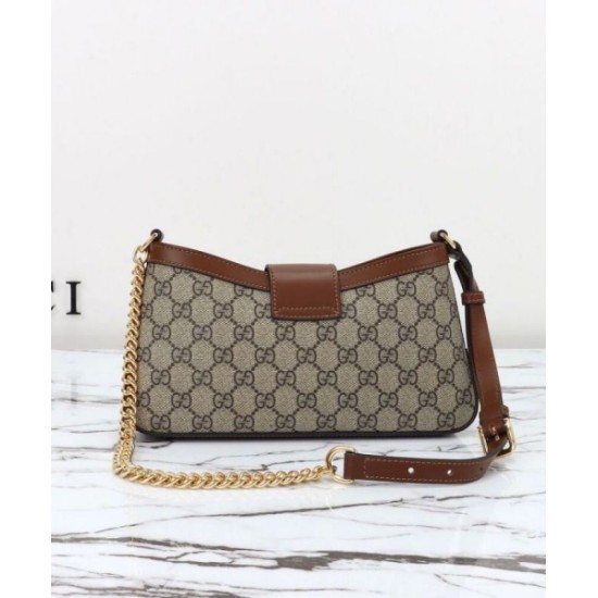 Migliore Repliche Borsa a tracolla piccola Gucci Lucchetto 811705 Caffè Economiche Outlet Online
