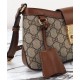 Migliore Repliche Borsa a tracolla piccola Gucci Lucchetto 811705 Caffè Economiche Outlet Online