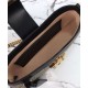 Migliore Repliche Borsa a tracolla piccola Gucci Lucchetto 811705 Nera Economiche Outlet Online