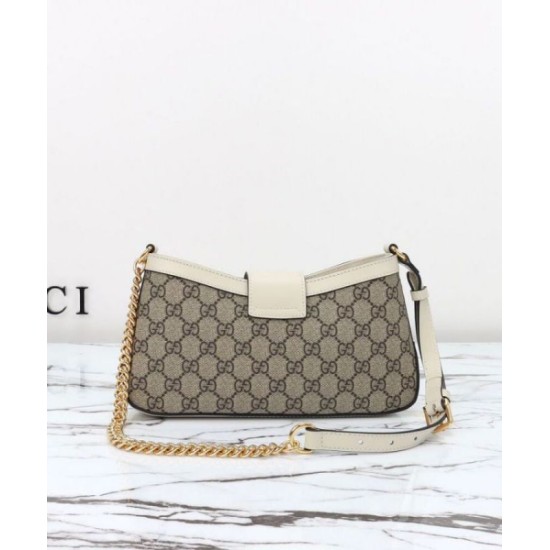 Repliche Borsa a tracolla piccola Gucci Lucchetto 811705 Crema Imitazioni Premium Replica perfetta Borsa a tracolla piccola Gucci Lucchetto 811705 Crema Imitazione Outlet Online