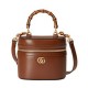 Miglior Falso Gucci Mini Borsa a tracolla in bambù 760200 Caffè Economiche Premium