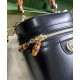 Perfette Qualità Repliche Gucci Mini Borsa a tracolla in bambù 760200 Nero Imitazione