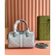 Perfette Qualità Repliche Borsa Gucci Ophidia GG mini con manico superiore 772053 Blu Imitazione
