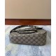 Replica perfetta Borsa a tracolla piccola Gucci Horsebit 1955 764155 Caffè Imitazione Outlet Online