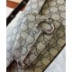 Replica perfetta Borsa a tracolla piccola Gucci Horsebit 1955 764155 Caffè Imitazione Outlet Online