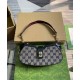 Miglior Falso Borsa a tracolla mini Gucci Moon Side 786015 Blu scuro Economiche Premium