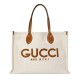 Replica perfetta Borsa tote media Gucci con stampa Gucci 772176 Caffè Imitazione Outlet Online
