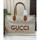 Replica perfetta Borsa tote media Gucci con stampa Gucci 772176 Caffè Imitazione Outlet Online
