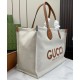Replica perfetta Borsa tote media Gucci con stampa Gucci 772176 Caffè Imitazione Outlet Online