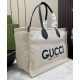 Miglior Falso Borsa tote media Gucci con stampa Gucci 772176 Nera Economiche Premium