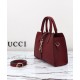 Replica perfetta Borsa tote piccola Gucci con chiusura a gancio 795349 Malva Imitazione Outlet Online