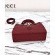 Replica perfetta Borsa tote piccola Gucci con chiusura a gancio 795349 Malva Imitazione Outlet Online