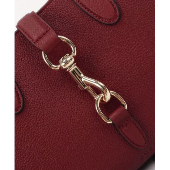 Replica perfetta Borsa tote piccola Gucci con chiusura a gancio 795349 Malva Imitazione Outlet Online
