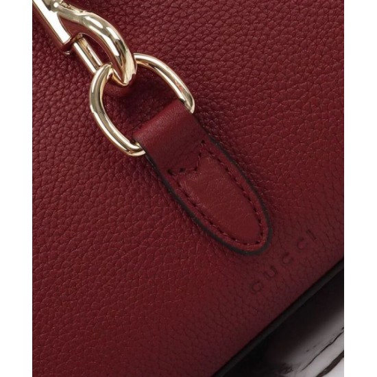 Replica perfetta Borsa tote piccola Gucci con chiusura a gancio 795349 Malva Imitazione Outlet Online