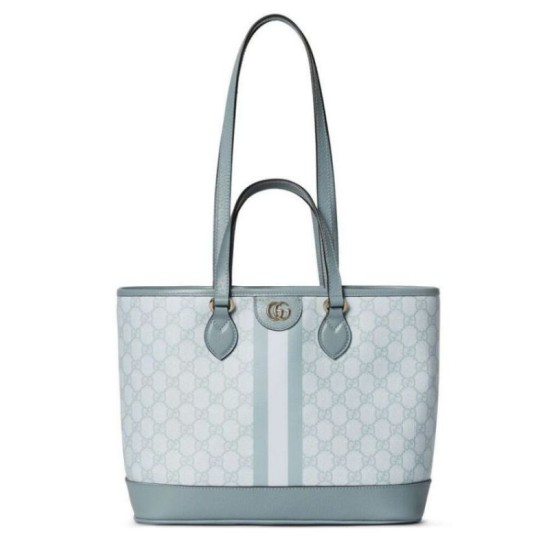 Repliche Borsa tote piccola Gucci Ophidia 765043 Blu Imitazioni Premium Replica perfetta Borsa tote piccola Gucci Ophidia 765043 Blu Imitazione Outlet Online