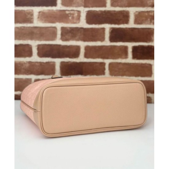 Miglior Falso Borsa tote piccola Gucci Ophidia 765043 Rosa Economiche Premium