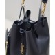 Perfette Qualità Repliche YSL Saint Laurent Paris Vii Pochon In Pelle Di Agnello Nero Imitazione