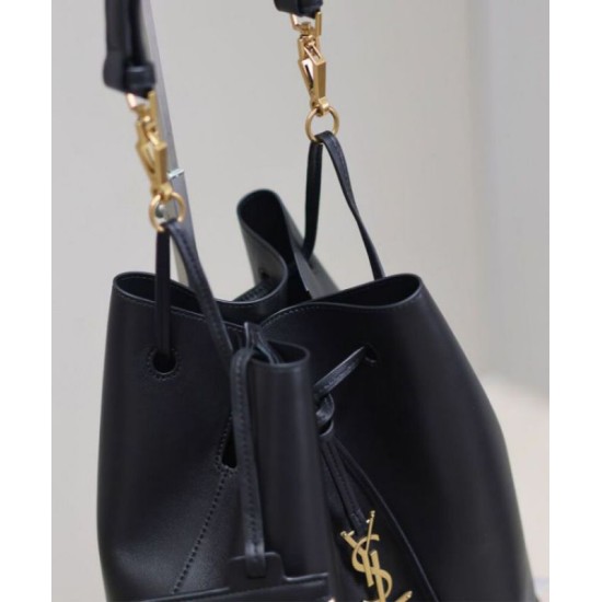 Perfette Qualità Repliche YSL Saint Laurent Paris Vii Pochon In Pelle Di Agnello Nero Imitazione