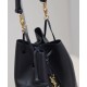 Perfette Qualità Repliche YSL Saint Laurent Paris Vii Pochon In Pelle Di Agnello Nero Imitazione