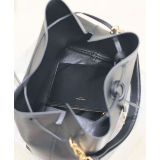 Perfette Qualità Repliche YSL Saint Laurent Paris Vii Pochon In Pelle Di Agnello Nero Imitazione