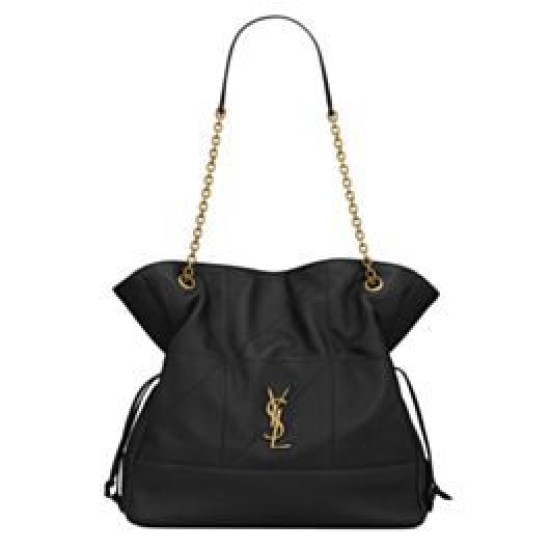 Replica perfetta YSL Saint Laurent Jamie 4.3 Borsa Tote In Pelle Di Montone Nero Imitazione Outlet Online