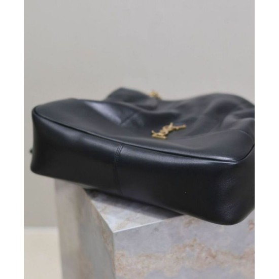 Replica perfetta YSL Saint Laurent Jamie 4.3 Borsa Tote In Pelle Di Montone Nero Imitazione Outlet Online