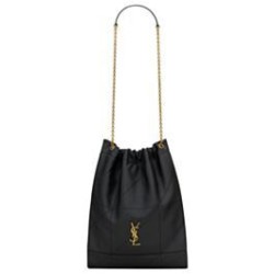 Miglior Falso YSL Saint Laurent Jamie 4.3 Pochon In Pelle Di Agnello Nero Economiche Premium