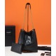 Miglior Falso YSL Saint Laurent Jamie 4.3 Pochon In Pelle Di Agnello Nero Economiche Premium
