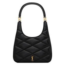 Perfette Qualità Repliche YSL Saint Laurent Sade Hobo In Pelle Di Agnello Nero Imitazione