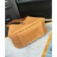 Miglior Falso YSL Saint Laurent Le 5 A 7 Supple Small In Pelle Scamosciata Caffè Economiche Premium