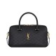 Replica perfetta YSL Saint Laurent Lyia Duffle In Pelle Di Agnello Trapuntata Nero Imitazione Outlet Online