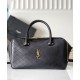 Replica perfetta YSL Saint Laurent Lyia Duffle In Pelle Di Agnello Trapuntata Nero Imitazione Outlet Online