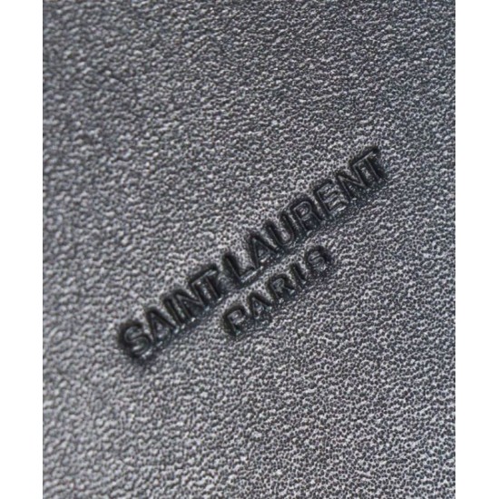 Migliore Repliche YSL Saint Laurent Celia Mini Tote In Pelle Liscia Nero Economiche Outlet Online