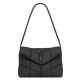 Replica perfetta YSL Saint Laurent Puffer Messenger Borsa In Nylon Rigenerato Econyl Nero Imitazione Outlet Online