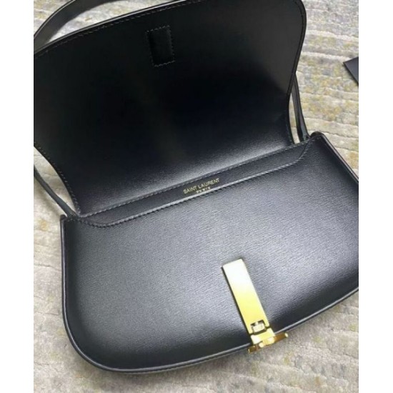Replica perfetta YSL Saint Laurent Mini Voltaire In Box Saint Laurent Nero Imitazione Outlet Online