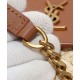 Miglior Falso YSL Saint Laurent Mini Manon In Rafia E Pelle Conciata Al Vegetale Invecchiata Caffè Economiche Premium