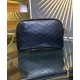 Replica perfetta Pochette YSL Saint Laurent Gaby con cerniera in pelle di agnello trapuntata nera Imitazione Outlet Online