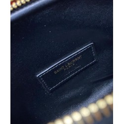 Perfette Qualità Repliche Pochette YSL Saint Laurent Gaby con cerniera in pelle di agnello trapuntata nera Imitazione Replica perfetta Pochette YSL Saint Laurent Gaby con cerniera in pelle di agnello trapuntata nera Imitazione Outlet Online