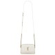 Migliore Replica Pochette YSL Saint Laurent Gaby con cerniera in pelle di agnello trapuntata color crema Imitazioni Outlet Italia Miglior Falso Pochette YSL Saint Laurent Gaby con cerniera in pelle di agnello trapuntata color crema Economiche Premium
