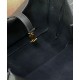 Replica perfetta YSL Saint Laurent Bea Tote In Pelle Granulata Nero Imitazione Outlet Online