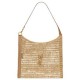 Migliore Repliche YSL Saint Laurent Oxalis Borsa In Rafia Macrame Albicocca Economiche Outlet Online