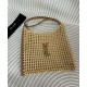 Migliore Repliche YSL Saint Laurent Oxalis Borsa In Rafia Macrame Albicocca Economiche Outlet Online